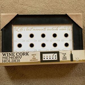Wine Cork Memory Holder Kirkland’s *New*